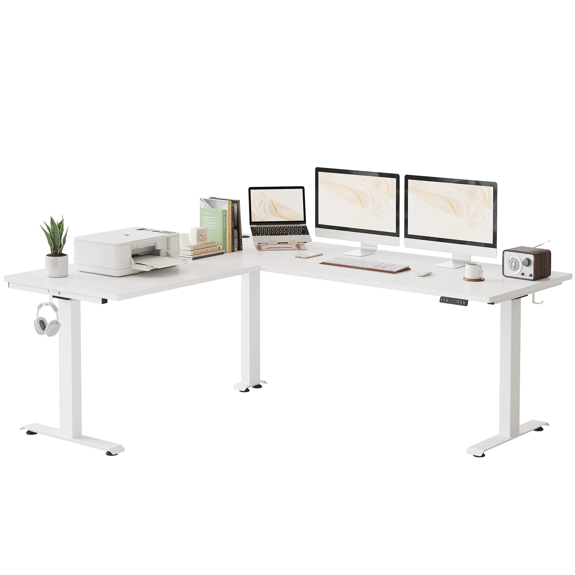 Amazon.com: FEZIBO 75 Inches, Supports Over 300lbs, Large L Shaped